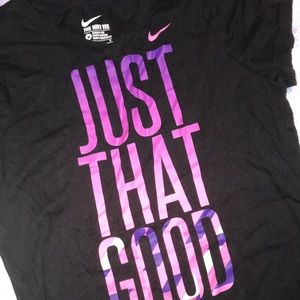 Girl Nike shirt